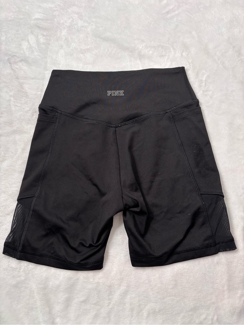Victoria's Secret Black High-Rise Bike Shorts - Picture 3 of 3
